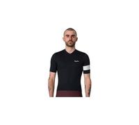Maglia a maniche corte rapha core lightweight nero bianco uomo