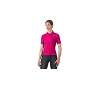Maglia a maniche corte rosa castelli libera 2 donna
