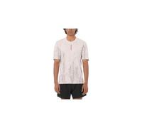 Maglia a maniche corte salomon s lab ultra print bianca rossa uomo