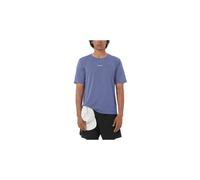 Maglia a maniche corte salomon shkout core blu da uomo