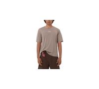 Maglia a maniche corte salomon shkout core marrone da uomo