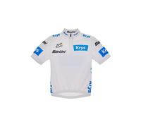Santini Maglia A Maniche Corte Tour De France Official Best Young Rider