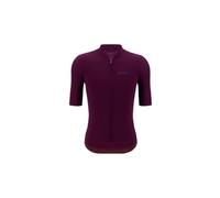 Maglia a maniche corte santini sensation bordeaux unisex
