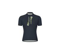 Maglia a maniche corte scott junior blu scuro giallo per bambini