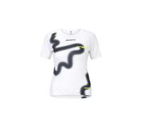Scott - T-shirt da corsa leggero e traspirante - RC Run SS Tee W White Black per Donne in Poliestere Riciclato - Taglia XS - Bianco