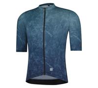 Shimano Evolve Short Sleeve Jersey Blu L Uomo Transparent Green