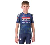 Maglia a maniche corte SOUDAL-QUICK-STEP bambino 2026 blu