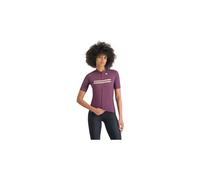 Maglia Sportful Joy manica corta viola granata donna - S