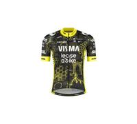 Maglia a maniche corte team visma lease a bike the architect tdf 2026 nero giallo uomo