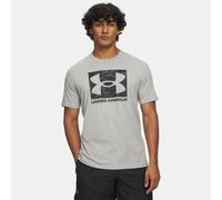 Maglia a maniche corte Under Armour ABC Camo Boxed Logo da uomo Titanium / Nero XL