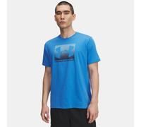 Maglia a maniche corte Under Armour Boxed Sports da uomo Blu Atlantis / Ash Blu XL