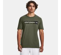 Maglia a maniche corte Under Armour Camo Chest Stripe da uomo Marine OD Verde / Nero / Bianco M
