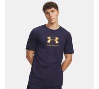 Maglia a maniche corte Under Armour Challenger Graphic da uomo Midnight Blu Marino / Copper Chrome XXL