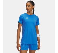 Maglia a maniche corte Under Armour Challenger Training da donna Blu Atlantis / High Vis Giallo L