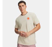 Maglia a maniche corte Under Armour Defy The Elements da uomo Sandstorm / Outrageous Arancione L
