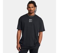 Maglia a maniche corte Under Armour Heavyweight SM Box Oversized da uomo Nero / Castlerock M