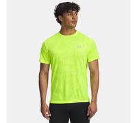 Maglia a maniche corte Under Armour Launch Camo da uomo High Vis Giallo / Riflettente S