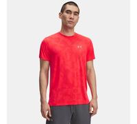 Under Armour Launch Camo Camicia Da Corsa Uomini - Rosso Neon