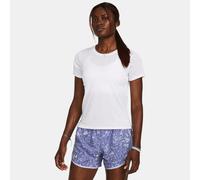 Maglia a maniche corte Under Armour Launch da donna Bianco / Riflettente S