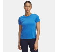 Maglia a maniche corte Under Armour Launch da donna Blu Atlantis / Riflettente M