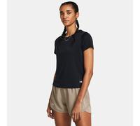 Maglia a maniche corte Under Armour Launch da donna Nero / Riflettente M