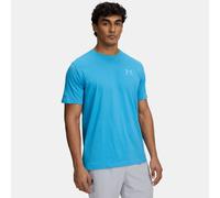Maglia a maniche corte Under Armour Left Chest Logo da uomo Ether Blu / Bianco XXL