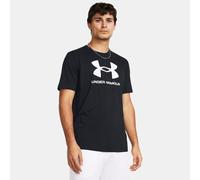 Maglia a manica corta Under Armour Logo da uomo Nero / Bianco XXL