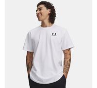 Under Armour T-shirt Heavyweight con logo ricamato - maniche corte - Bianco/Nero M Uomo