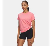 Maglia a maniche corte Under Armour Rival Core da donna Bittersweet Rosa / Bianco S