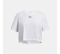 Under Armour Rival Short Sleeve T-shirt Bianco 18-20 Years Bambina