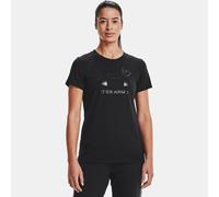 Maglia a maniche corte Under Armour Rival Logo da donna Nero / Nero S