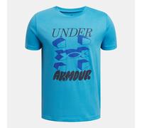 Magliette Under Armour UA B SPLIT BIG LOGO SS 197779497282 in taglia S EU