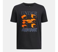 Magliette Under Armour UA B SPLIT BIG LOGO SS 197779497237 in taglia S EU