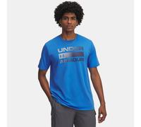 Maglia a maniche corte Under Armour Team Issue Wordmark da uomo Blu Atlantis / Washed Blu Marino M