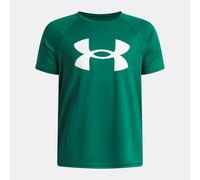 Maglia a maniche corte Under Armour Tech™ Big Logo da ragazzo Campus Ivy / Bianco YXL (160 - 170 cm)