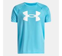 Maglia a maniche corte Under Armour Tech™ Big Logo da ragazzo Fresco Blu / Bianco YXS (122 - 127 cm)