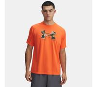Maglia a maniche corte Under Armour Tech™ Print Fill da uomo Fire / Baroque Verde XS