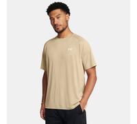 Maglia a maniche corte Under Armour Tech™ Textured da uomo City Khaki / Bianco XL