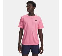 T-shirt Under Armour Tech Textured rosa pastello - L