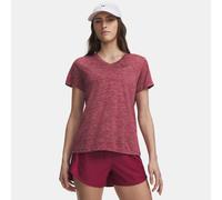 Maglia a maniche corte Under Armour Tech™ Twist V-Neck da donna Claret / Ox Blood XL