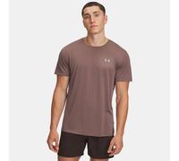 Maglia a maniche corte Under Armour Trail Run da uomo Sierra Taupe / Riflettente L
