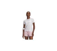 Maglia a maniche corte under armour vanish bianca da donna