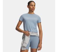 Maglia a maniche corte Under Armour Vanish Elite da donna Blu Wind / Metallico Argento S