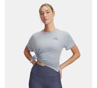 Maglia a maniche corte Under Armour Vanish Energy da donna Downpour Grigio / Harbor Blu / Downpour Grigio M