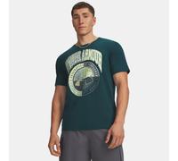 Maglia a maniche corte Under Armour Varsity Crest da uomo Arden Verde / Fade Verde XL