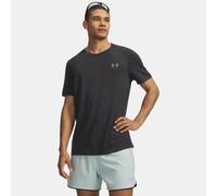Maglia a maniche corte Under Armour Wool Run da uomo Nero / Riflettente M