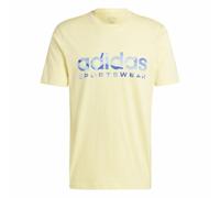 Maglia a Maniche Corte Uomo Adidas House Of Tiro Summer Linear Graphic Giallo