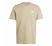 Maglia a Maniche Corte Uomo Adidas Seasonal Essentials Melange Beige