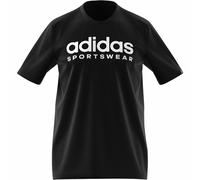 ADIDAS SPORTSWEAR Maglietta nero / bianco, Taglia S