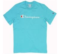 Maglia a Maniche Corte Uomo Champion SS TEE 220256 Azzurro